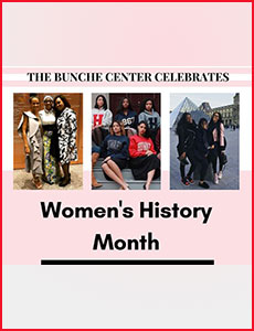 Issue 2 - Ralph J. Bunche International Affairs Center Newsletter!