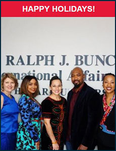 Issue 8 - Ralph J. Bunche International Affairs Center Newsletter!